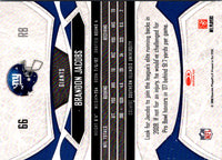 2008 Donruss Gridiron Gear Brandon Jacobs #66