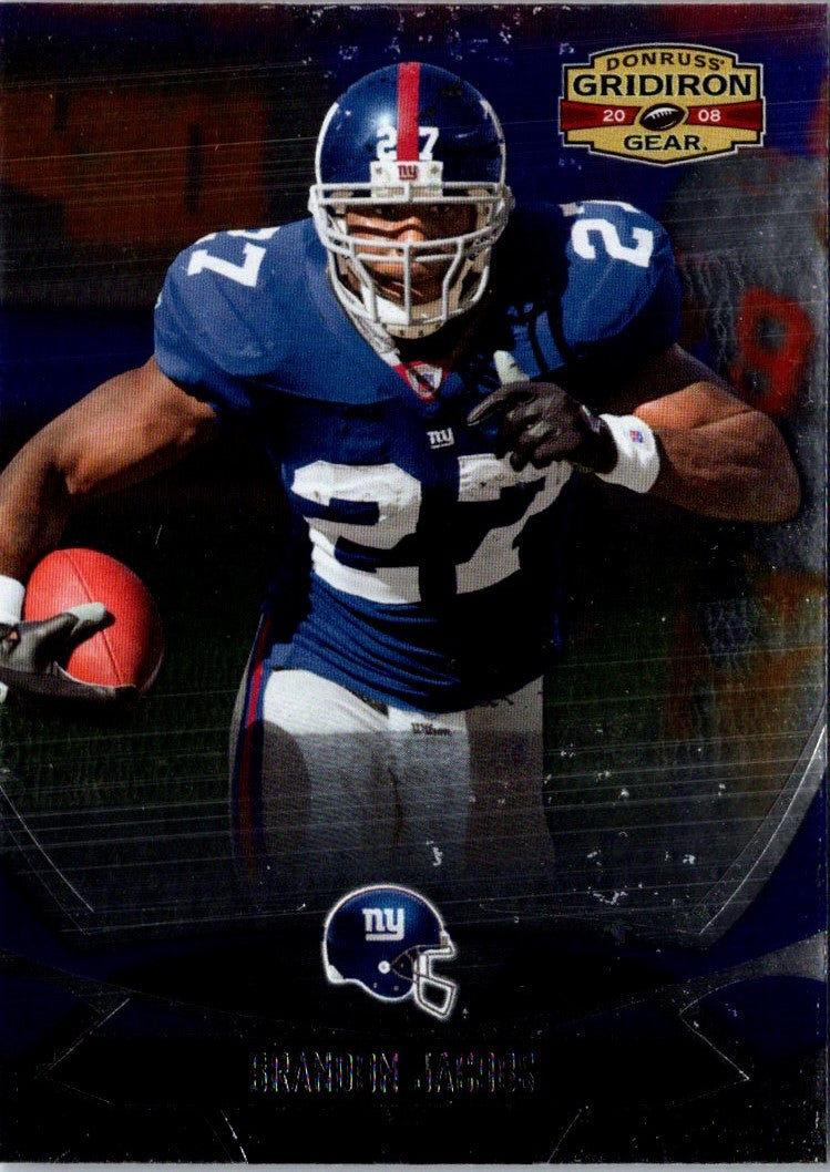 2008 Donruss Gridiron Gear Brandon Jacobs