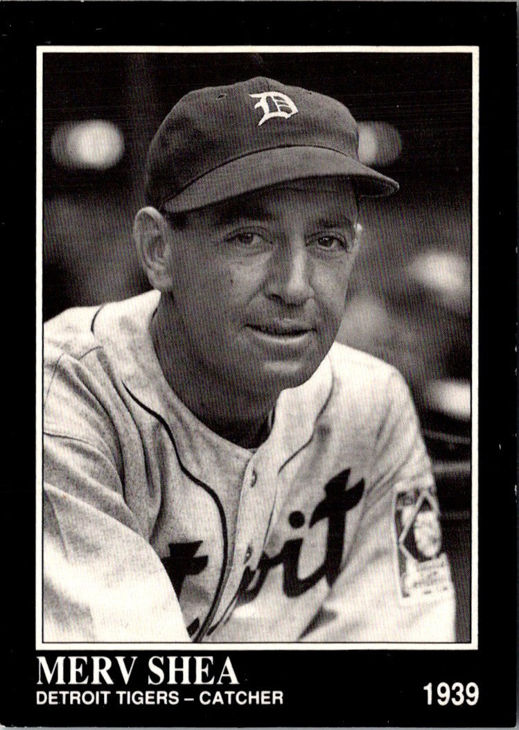 1992 Conlon Collection TSN Merv Shea