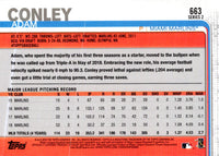 2019 Topps Adam Conley #663