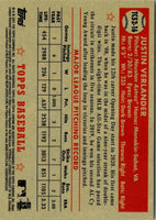 2021 Topps 1952 Redux Chrome Justin Verlander #TC52-16