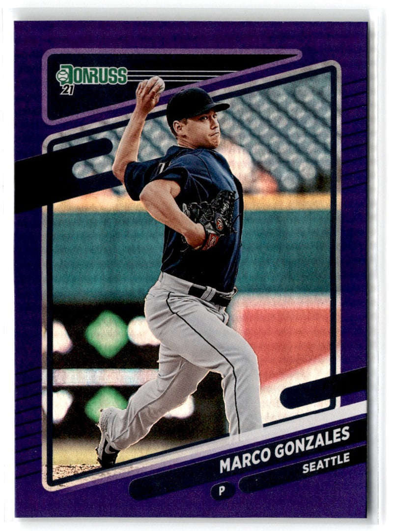 2021 Donruss Holo Blue Marco Gonzales