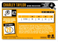 2018 Panini Classics Charley Taylor #189