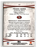2012 Bowman Frank Gore