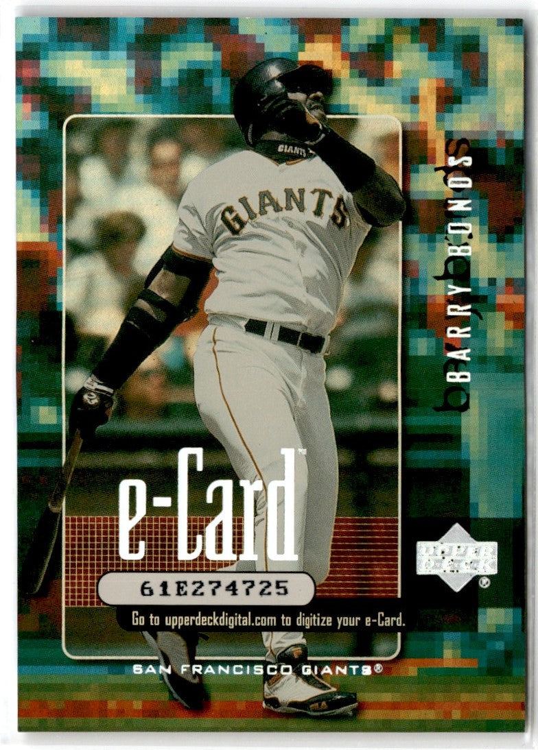 2001 Upper Deck e-Card Barry Bonds