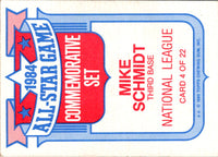 1985 Topps Glossy All-Stars Mike Schmidt #4