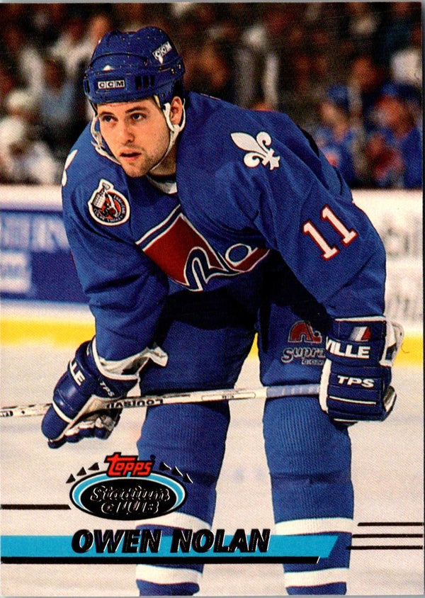 1993 Stadium Club Owen Nolan #397