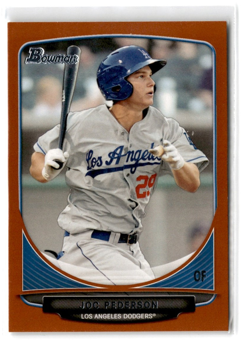 2013 Bowman Draft Picks & Prospects Top Orange Joc Pederson