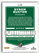 2021 Donruss Holo Orange Byron Buxton