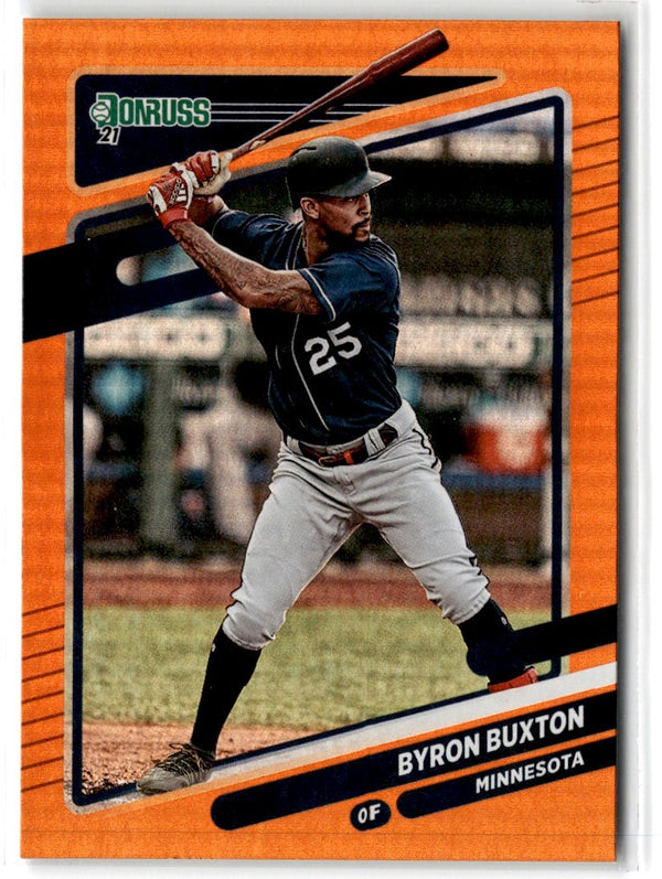 2021 Donruss Holo Orange Byron Buxton #136