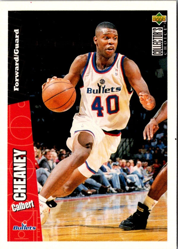 1996 Collector's Choice Calbert Cheaney #162