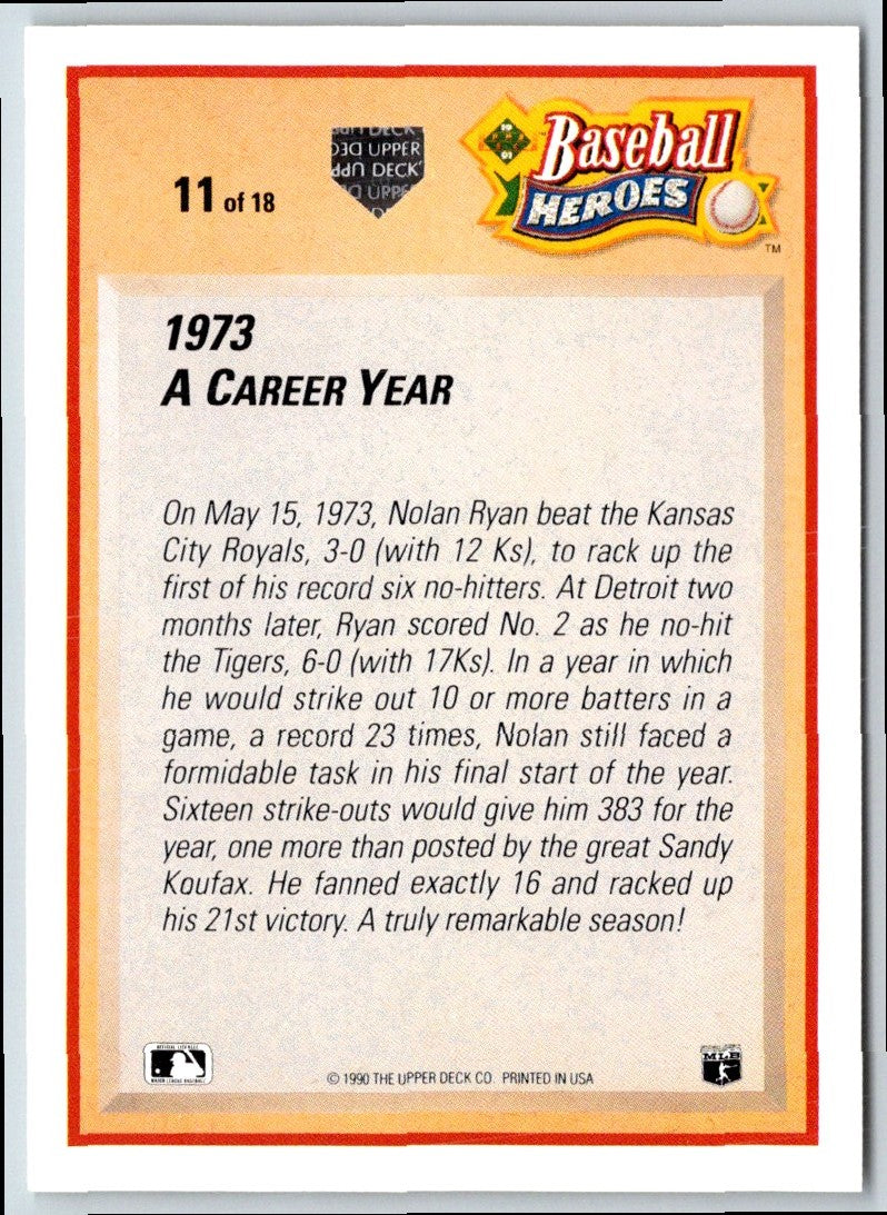 1990 Topps Nolan Ryan