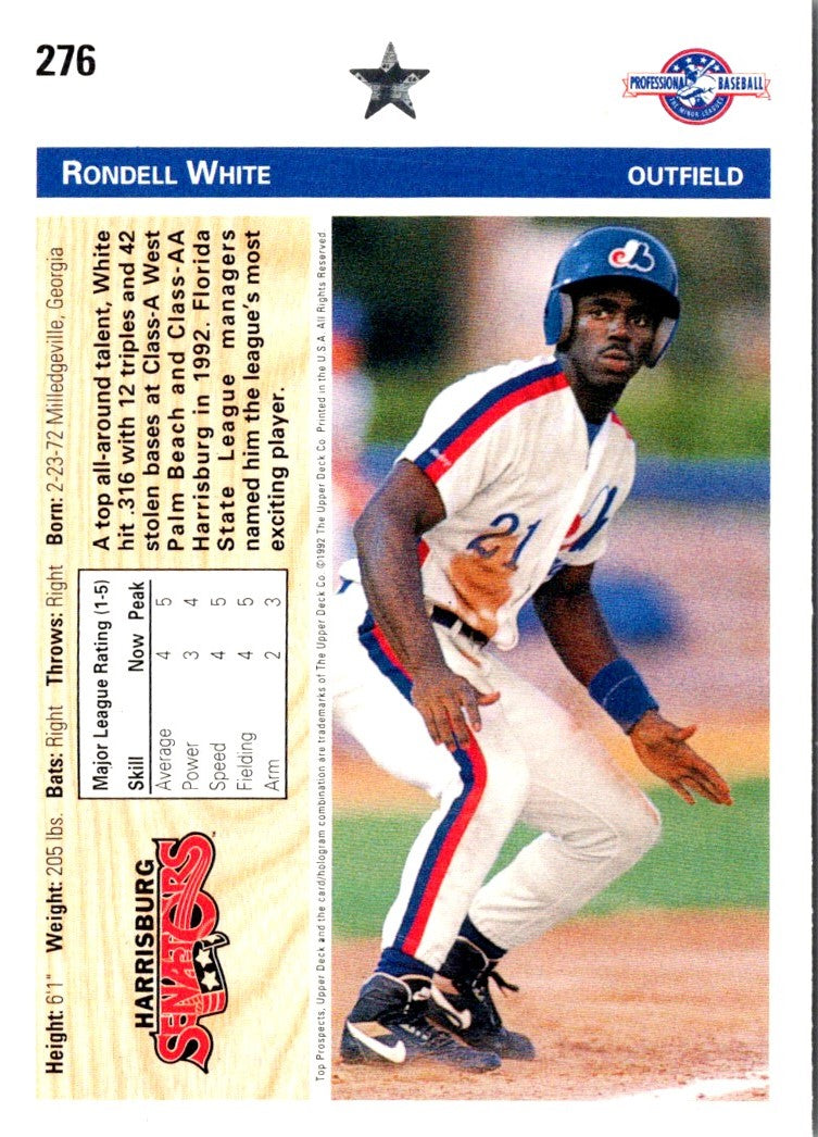 1992 Upper Deck Minors Rondell White