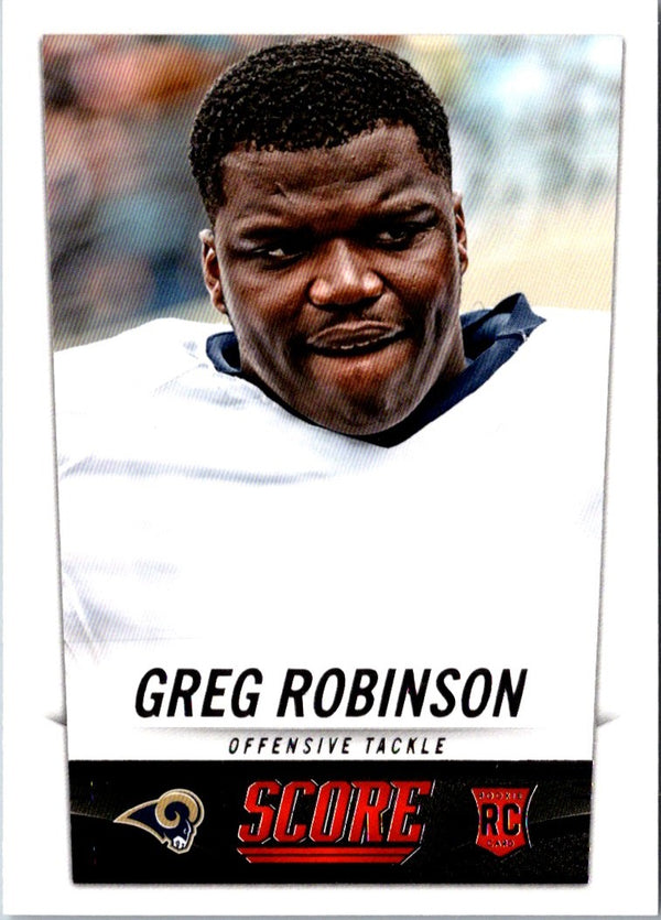 2014 Score Greg Robinson #370 Rookie