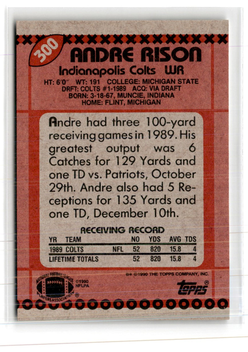 1990 Topps Andre Rison