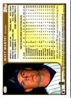 1999 Topps Traded Rookies Matt Mantei #T111