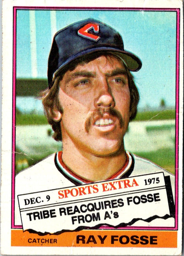 1976 Topps Traded Ray Fosse #554T