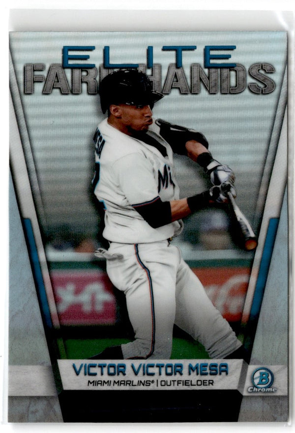 2019 Bowman Chrome Elite Farmhands Victor Victor Mesa #EF-VVM