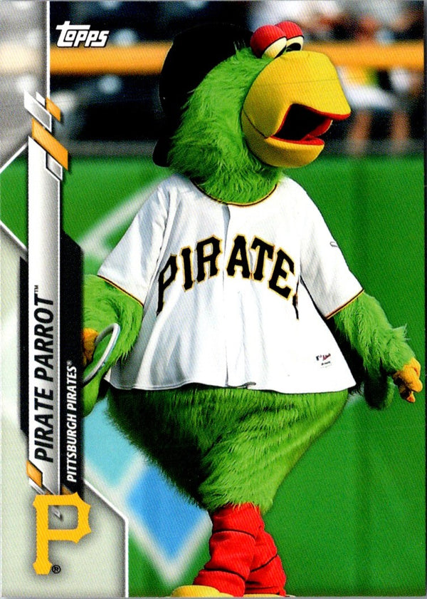 2020 Topps Opening Day Mascots Pirate Parrot #M-13