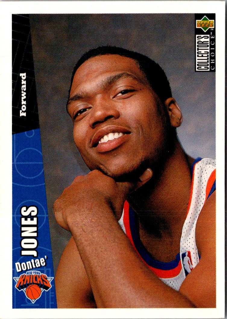1996 Collector's Choice Dontae' Jones
