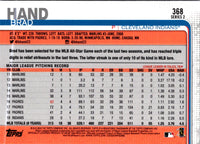 2019 Topps Brad Hand #368