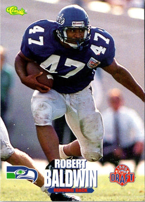 1995 Classic NFL Rookies Robert Baldwin #83