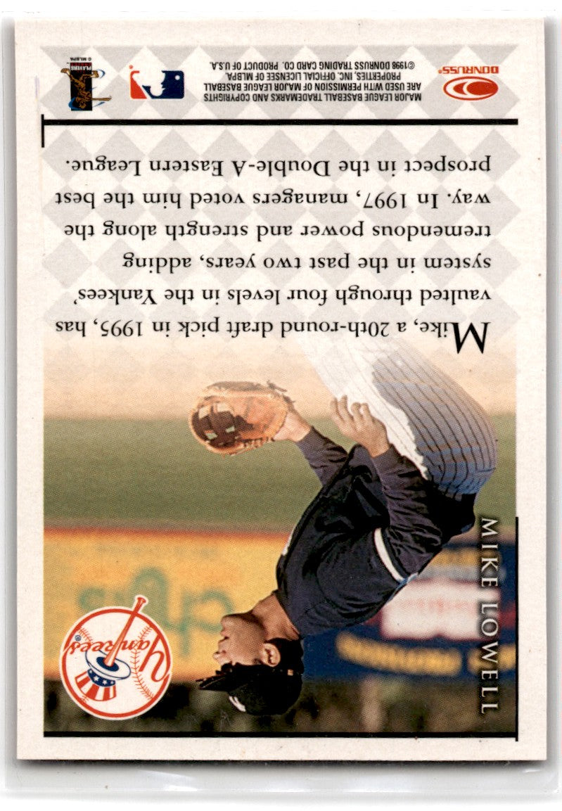 1998 Donruss Signature Series Previews Mike Lowell