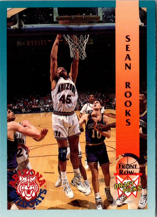 1992 Front Row Draft Picks Gold Sean Rooks #55