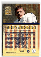1999 Pacific Crown Royale Card Supials Troy Aikman #3