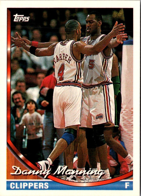 1993 Topps Danny Manning #354