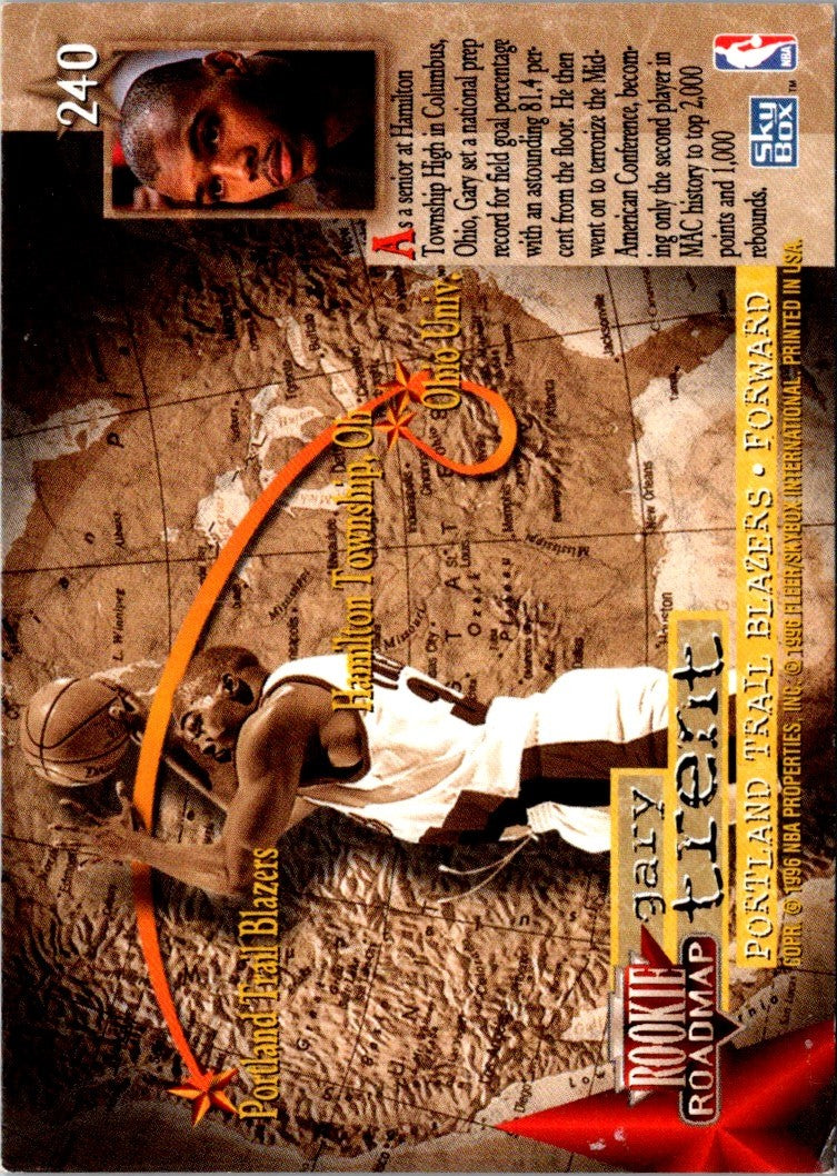1995 SkyBox Premium Gary Trent