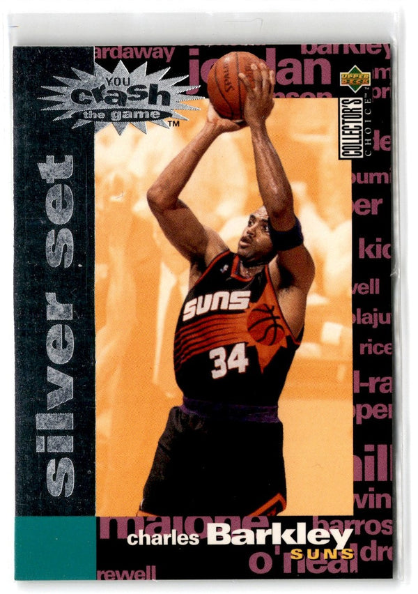 1995 Collector's Choice You Crash the Game Scoring Silver Exchange Charles Barkley #C3