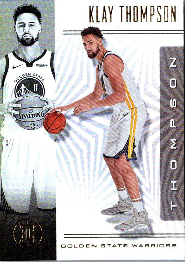 2019 Panini Illusions Klay Thompson #38