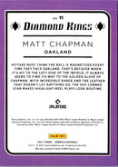 2021 Donruss Holo Purple Matt Chapman