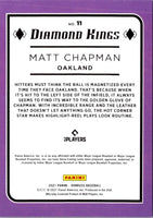 2021 Donruss Holo Purple Matt Chapman #11