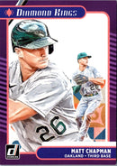 2021 Donruss Holo Purple Matt Chapman