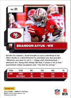 2022 Donruss Red Press Proof Brandon Aiyuk #21