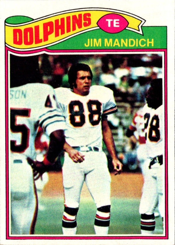 1977 Topps Jim Mandich #372