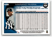 2010 Topps Vintage Cardstock Mariano Rivera #404