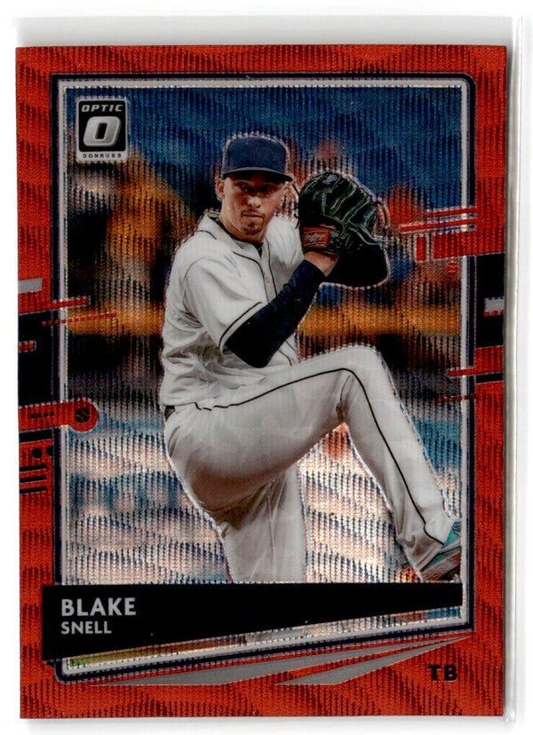 2020 Donruss Optic Red Wave Blake Snell #172