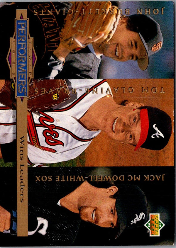 1993 Fleer Tom Glavine #9