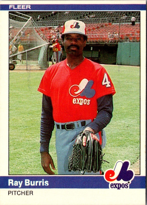1984 Fleer Ray Burris #270