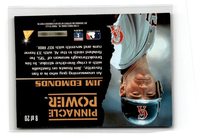 1996 Pinnacle Power Jim Edmonds