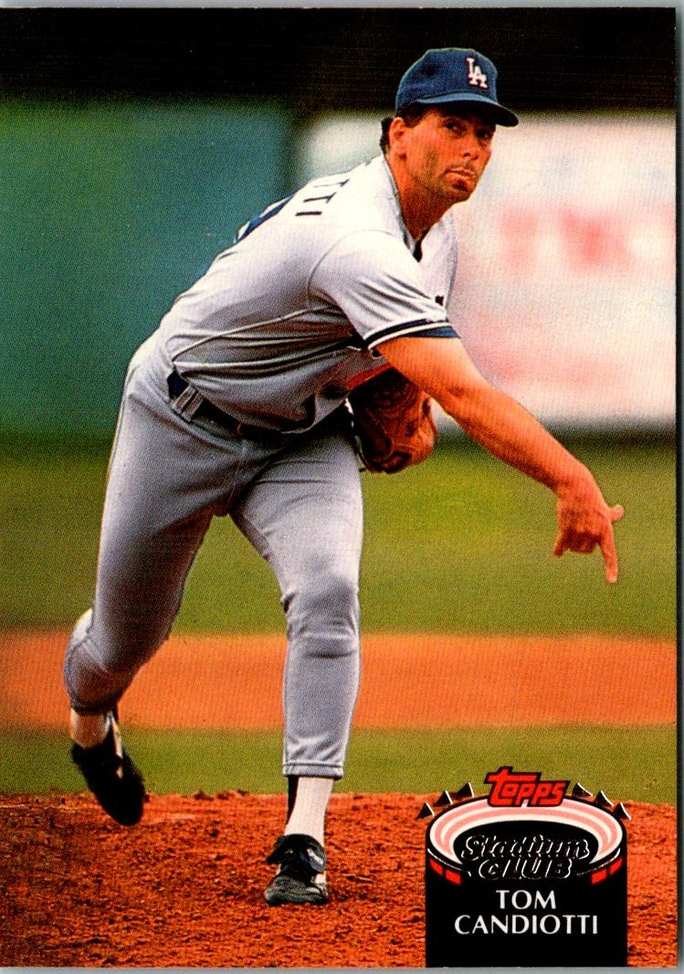 1992 Stadium Club Tom Candiotti