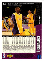 1996 Collector's Choice Spanish Cedric Ceballos #74