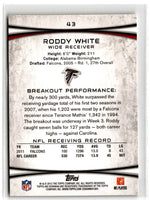 2012 Bowman Roddy White #43