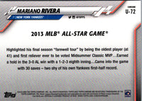 2020 Topps Chrome Update Mariano Rivera #U-72
