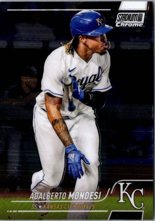 2022 Stadium Club Chrome Refractor Adalberto Mondesi #142