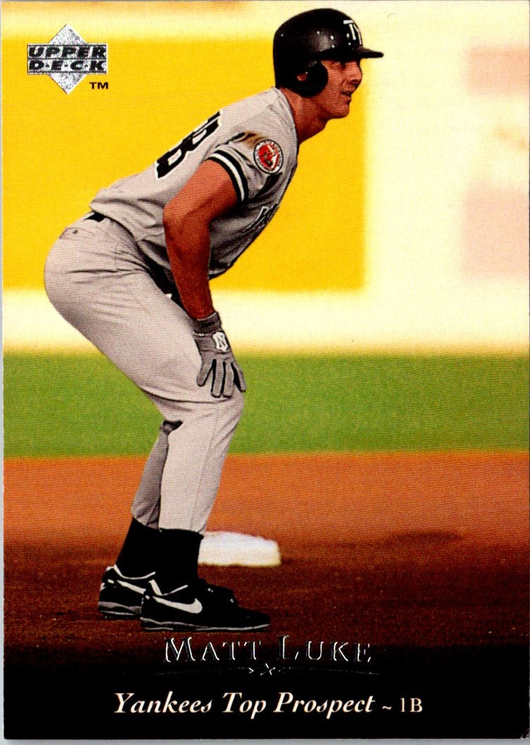 1995 Upper Deck Minors Future Stock Matt Luke