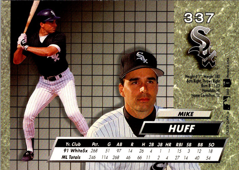 1992 Ultra Mike Huff